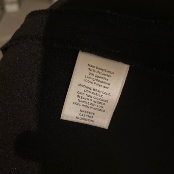 Trouvé Womens Black Asymmetrical Long Sleeve Moto Jacket Small - Picture 7 of 7